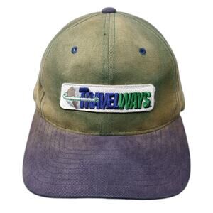Travelways Baseball Cap Multicolor One Size Adjustable Embroidered Cintas